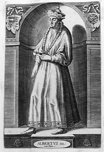 Herzog Albert III. "mit dem Zopf" von Österreich