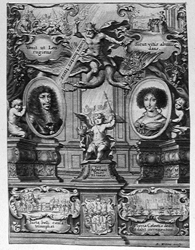 Kaiser Leopold I. mit Kaiserin Claudia Felicitas