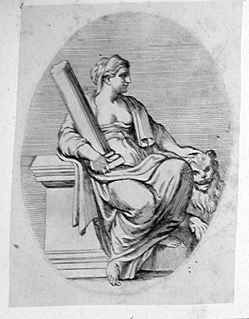 Allegorische Darstellung - Stärke - Fortitudo