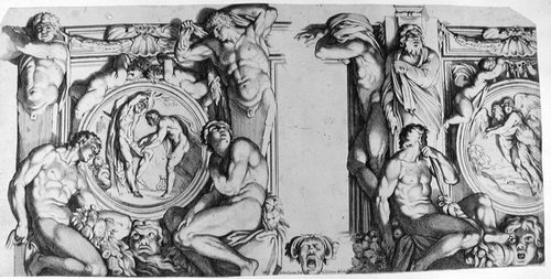 Apollo und Marsyas - Boreas und Oreithya