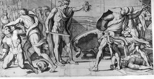Kampf des Perseus mit Phineus
