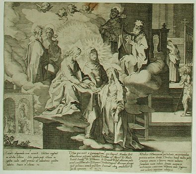 Mystische Vermählung der Hl. Katharina von Siena