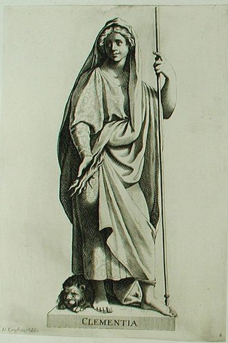 Allegorische Darstellung  - Tugend der Clementia - Güte