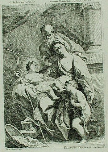 Heilige Familie mit Johannesknaben