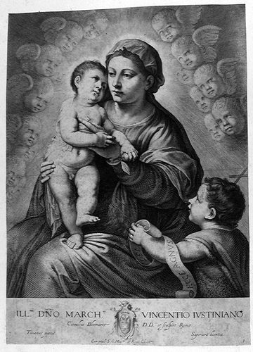 Hl. Lorenzo Giustiniani mit Heiligen