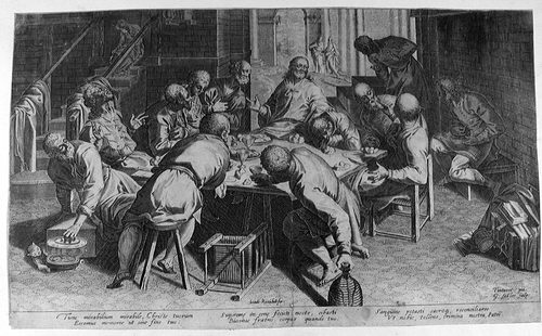 Maria erscheint dem Hl. Hieronymus