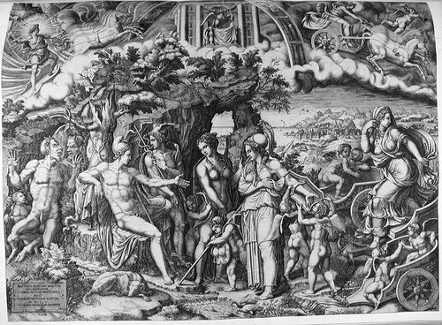 Hl. Franz von Assisi und der musizierende Engel