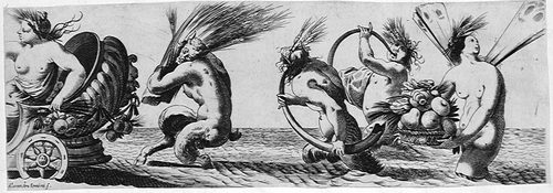 Tritonen und Nereiden