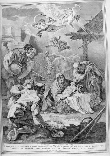 Tobit heilt den blinden Vater mit der Galle des Fisches