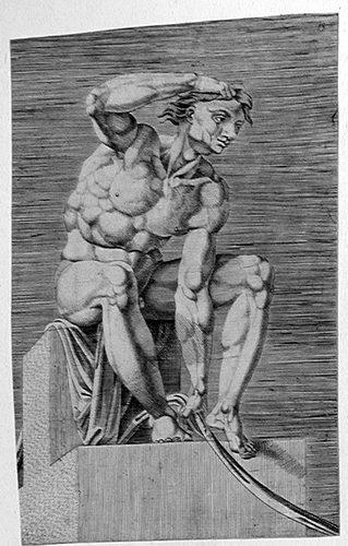 Nackter Jüngling  - "Ignudo"