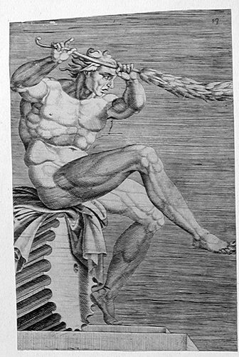 Nackter Jüngling  - "Ignudo"
