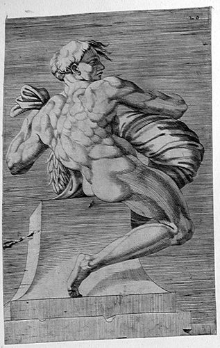Nackter Jüngling  - "Ignudo"
