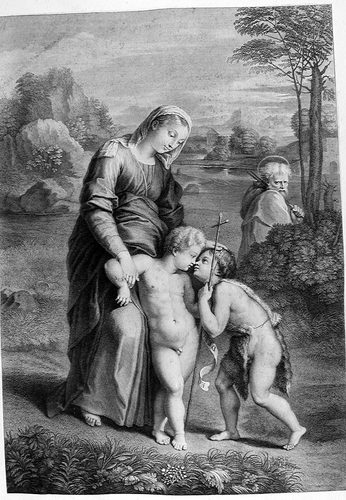 Heilige Familie mit dem Hl. Johannes dem Täufer - Madonna del Passegio