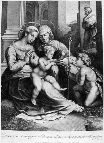 Maria mit dem Christuskind, Hl. Anna und Johannes dem Täufer