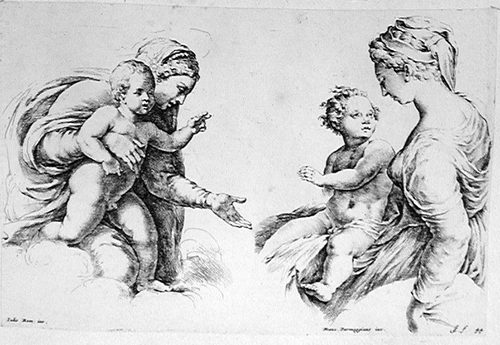 Maria mit dem Christuskind, Hl. Anna und Johannes dem Täufer