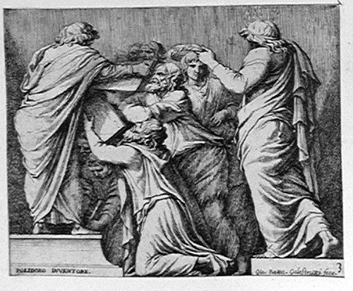 Lycurgus und Numa Pompilius geben den Römern die Gesetze