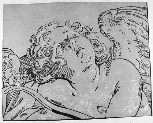 Büste eines Cupiden