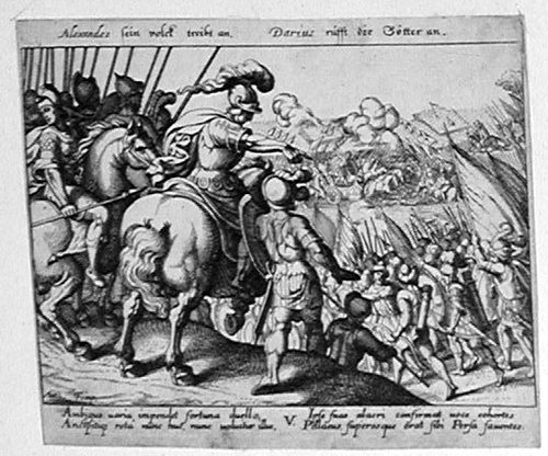Alexander der Große überschreitet das Gebirge Hindukusch