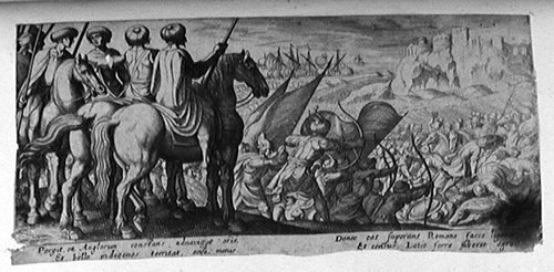 Kavalkade bei der Schlacht bei Cleonae (Geschichte von Clinius Aratus)