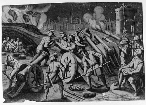 Allegorische Darstellung - Triumph eines tugendhaften Künstlers auf Parnassus