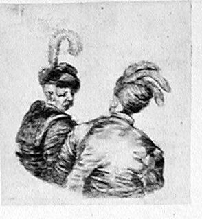 Zierkartusche mit einem Putti und Löwen
