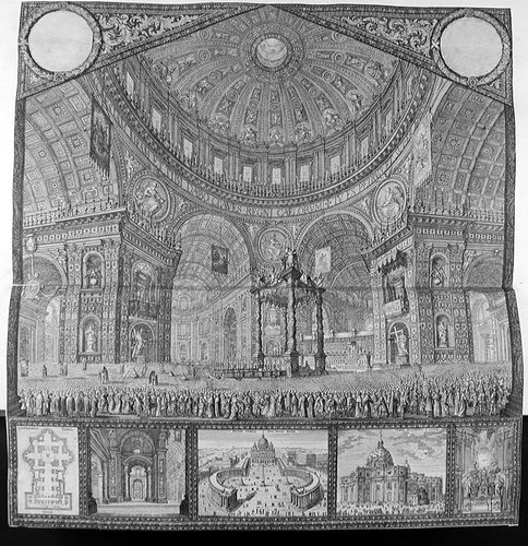 Basilica di  San Pietro in Vatikan - Innenansicht