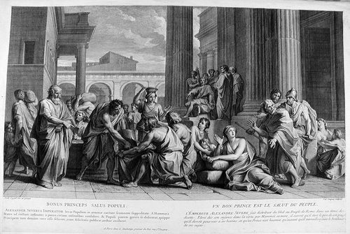 Alexander der Große und Porus