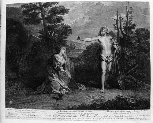 Diogenes mit dem Bildnis von Kardinal Andre Hercules de Fleurt