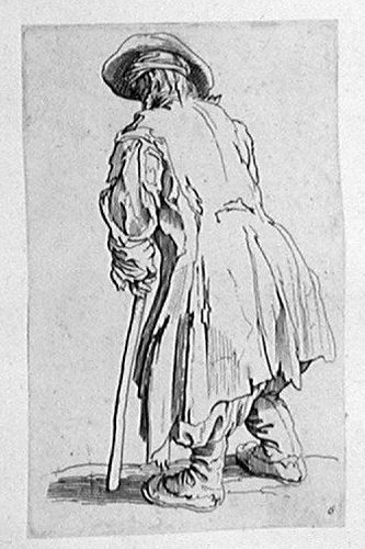 The Beggar with a Krücke
