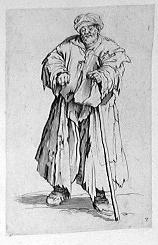 The Beggar with the leeren Cap