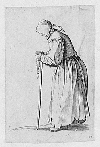 The Bettlerin with the Rosenkranz