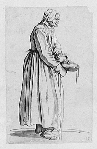 The Bettlerin with the Teller