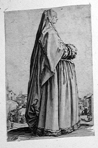 The Lady with the great Umhang