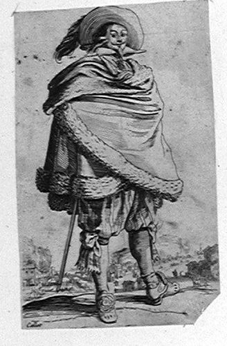 The Nobleman with the umgeschlagenen Mantel