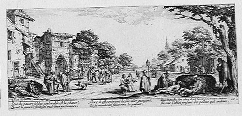 The Sterbenden at the Straßenrand