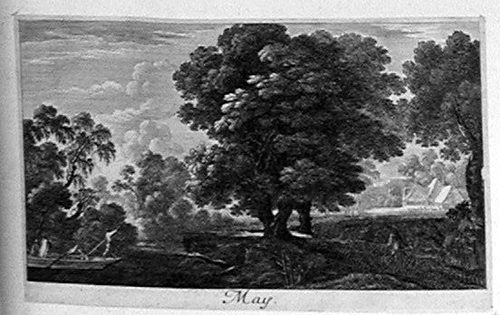 Allegorische Monatsdarstellung - Mai