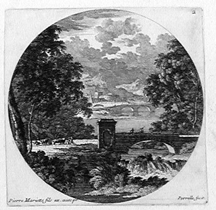 Eine Brücke im Wald