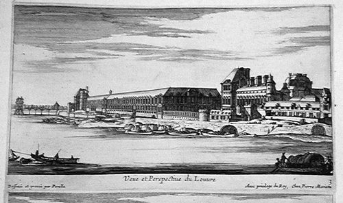 Palais du Louvre in Paris