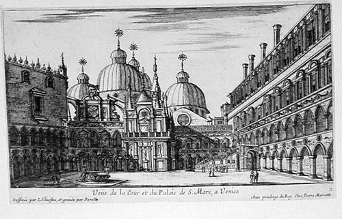 Dogenpalast in Venedig - Innenhof (Palazzo Ducale)