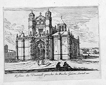 Eglise de Veutevil proche la Roche Guion