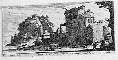 Tempel der Minerva Medica in Rom