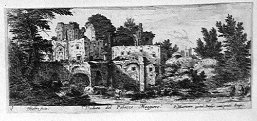 Ruinen des Palazzo Maggiore in Rom