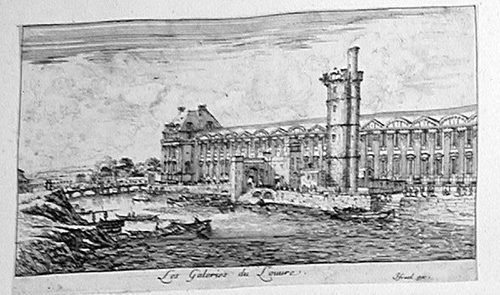 Palais du Louvre in Paris
