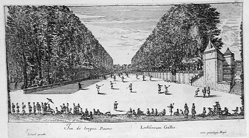 Tennisspiel