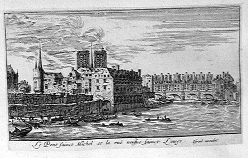 Ponte Saint Michel in Paris