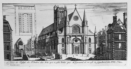 Eglise St-Andree des Arts in Paris
