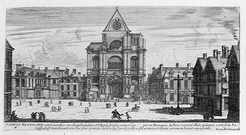 Eglise St-Eustache in Paris