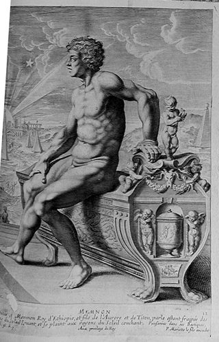Memnon, der schönste Mann und König von Äthiopien