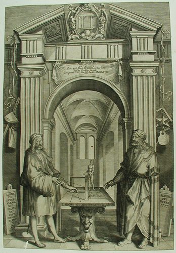 Ehrentempel mit dem Doppelbildnis von Albrecht Dürer